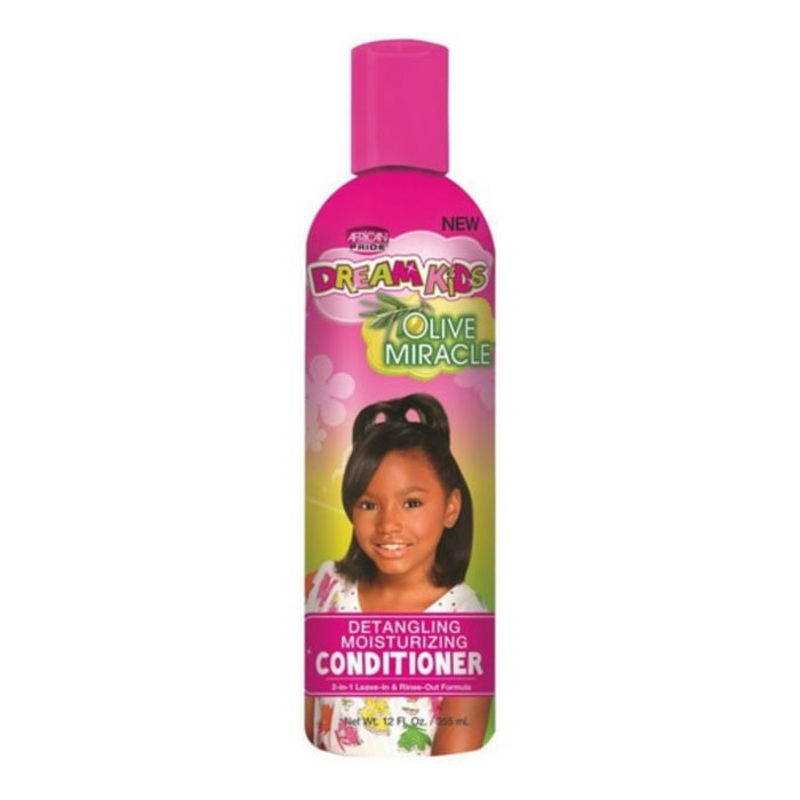 African Pride Dream Kids Olive Miracle Detangling Moisturizing Conditioner 12 oz 12 OZ