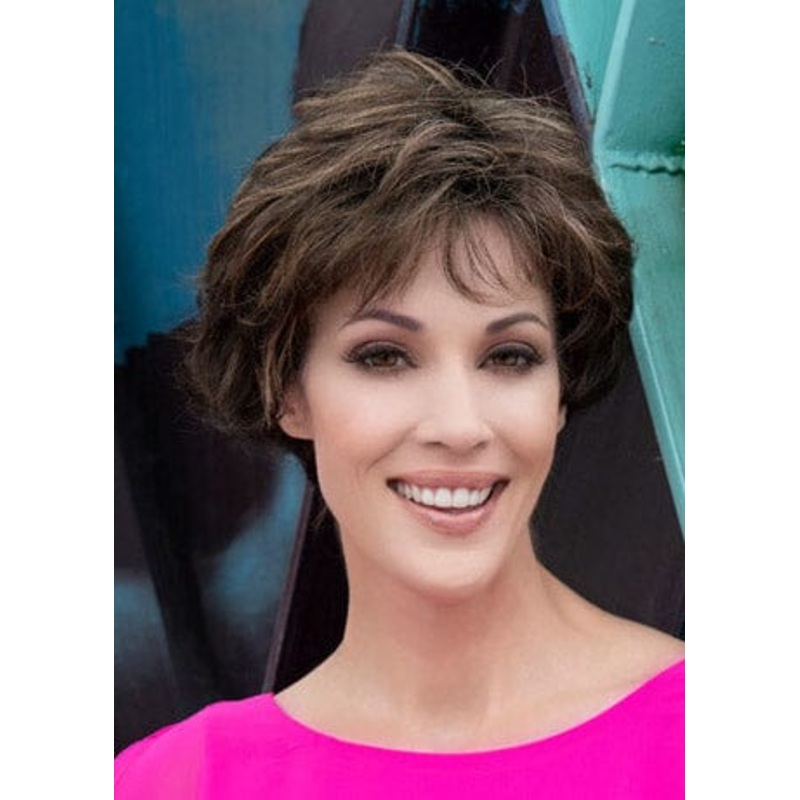 Bryn Open Top Wig by Envy Envy Black