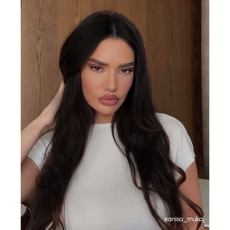 clip-in volumizer dark brown. 14″ 1 x Extra-large weft