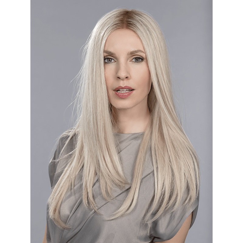 Diamond | Remy Human Hair Lace Front Wig (Mono Top) LIGHT-CHAMPAGNE-ROOTED