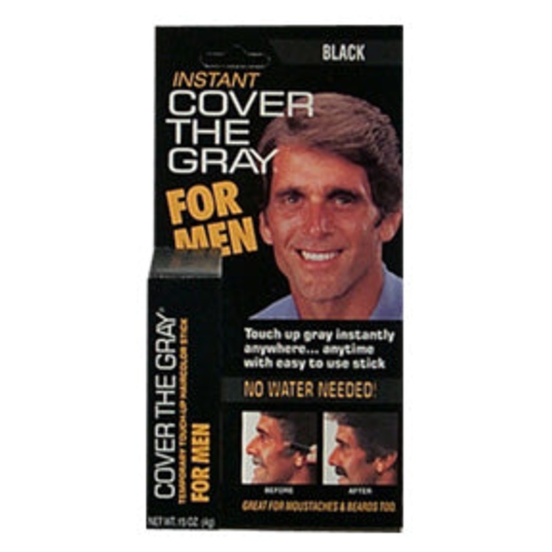 Irene Gari Instant Cover The Gray For Men 0.15 Oz Dark Brown