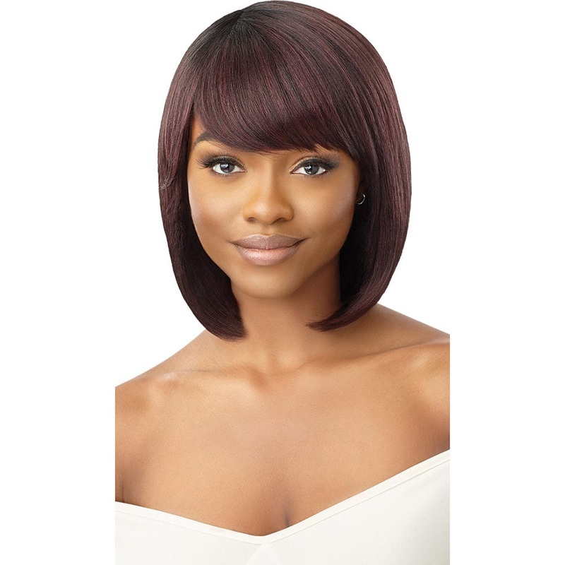 Outre Wigpop Synthetic Full Wig – Meghan 1 JET BLACK