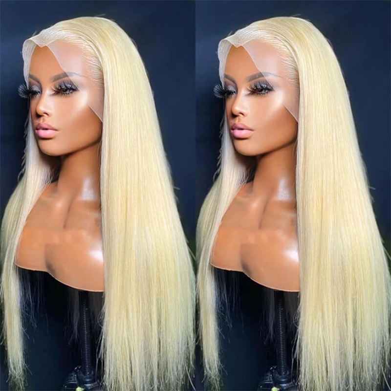 Straight 613 Wigs Blonde 13*4 Lace Front Wigs Affordable Wigs 150% Density 16 13×4 Lace 150%