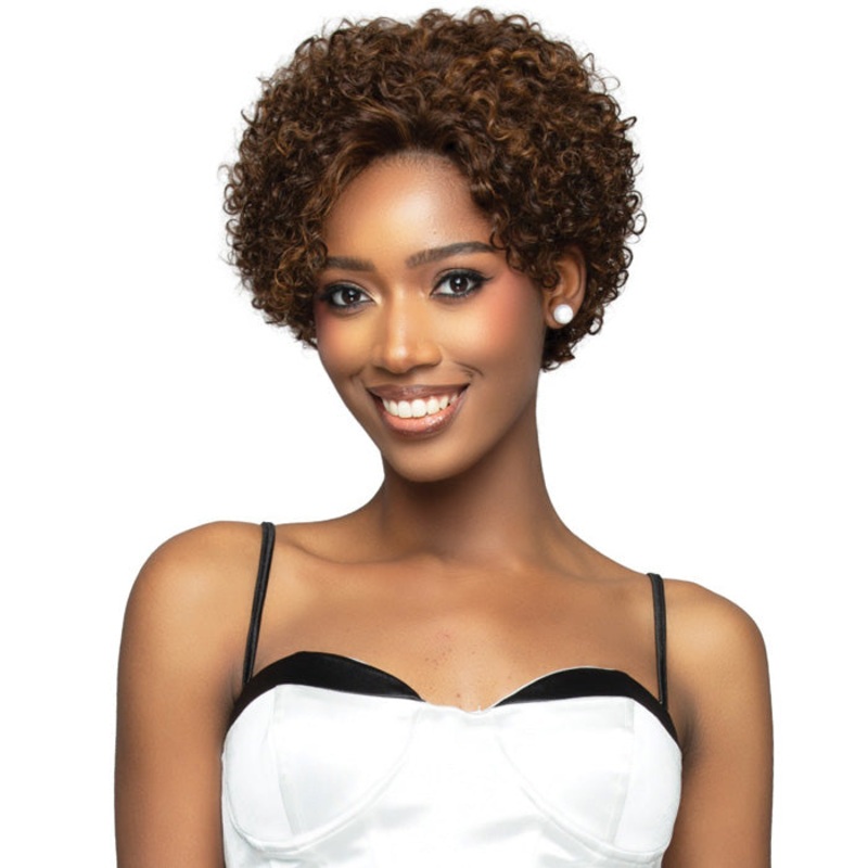 Bobbi Boss 100% Unprocessed Human Hair Lace Front Wig – BNL003 ZOEY FS1B/30