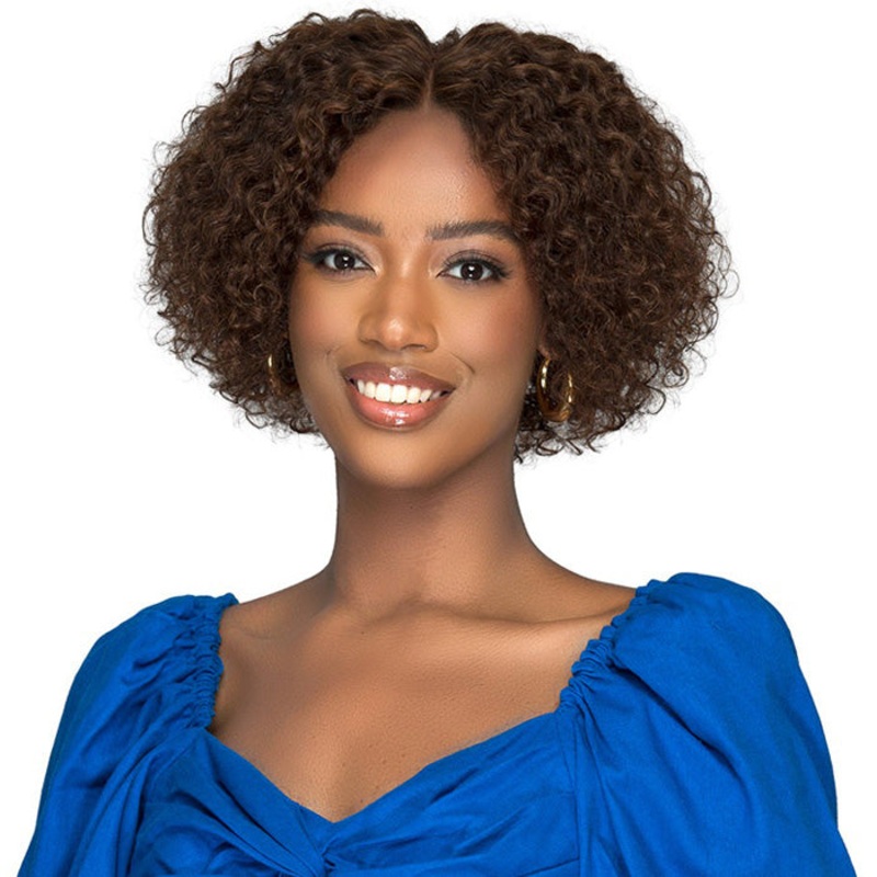Bobbi Boss Glueless 100% Human Hair 13×4 HD Lace Front Wig – MHLF523 BENITA FS4/30