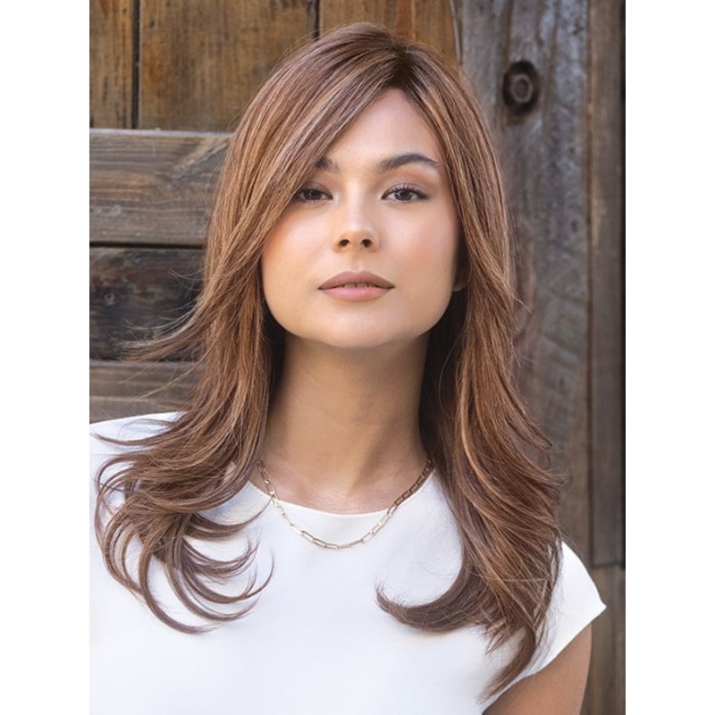 Brielle | Remy Human Hair Lace Front Wig (Hand Tied) BROWN-SPICE