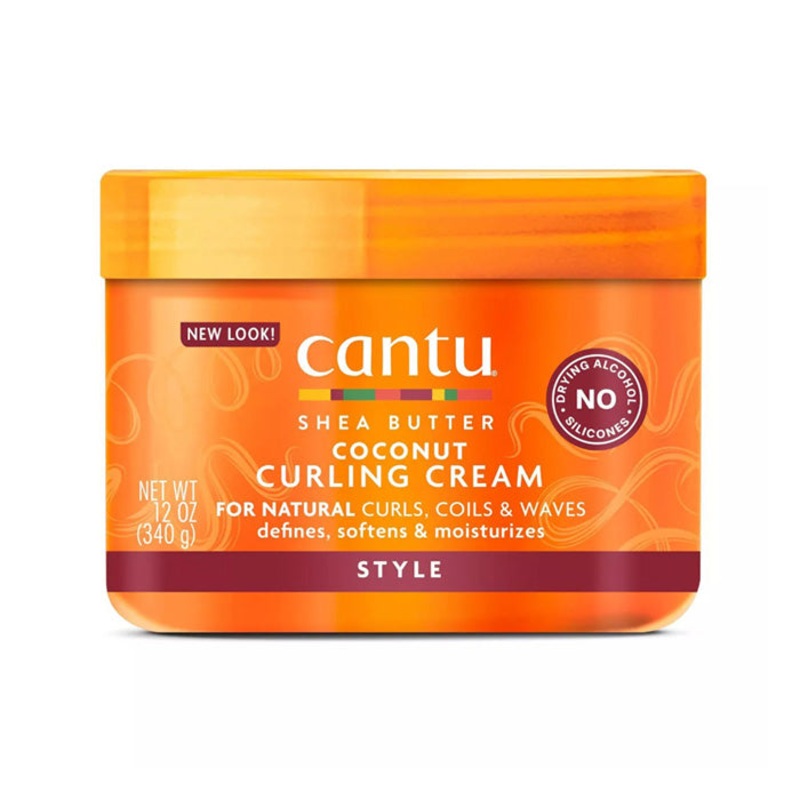 Cantu Shea Butter Natural Hair Coconut Curling Cream 12 oz 12oz