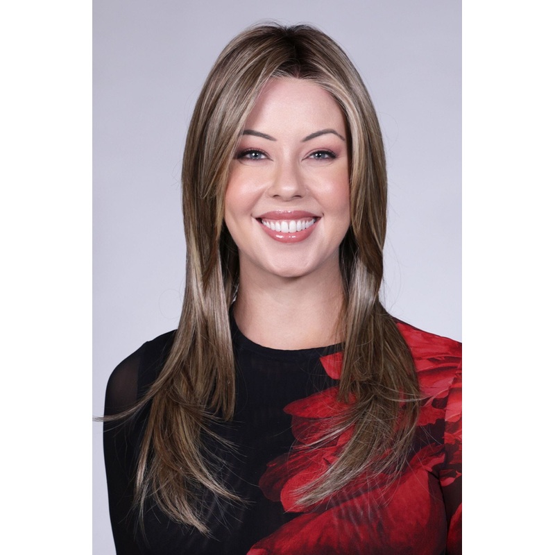 Herrera V Wig by Belle Tress British Milktea-R