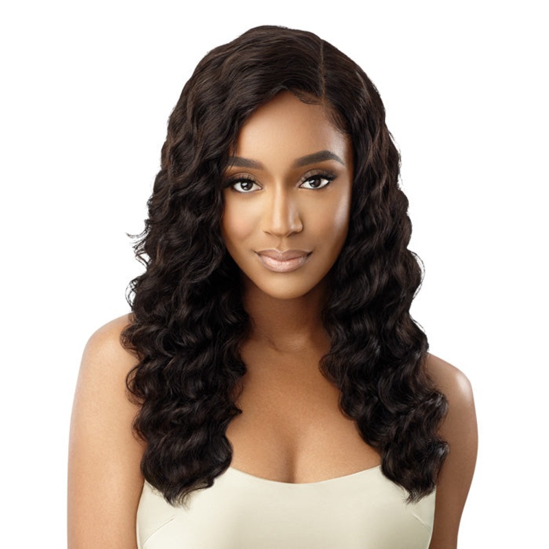 Outre Mytresses 100% Unprocessed Human Hair Lace Front Wig – ANTOINETTE NBLK