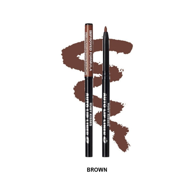 Ruby Kisses Auto Lip Liner Black