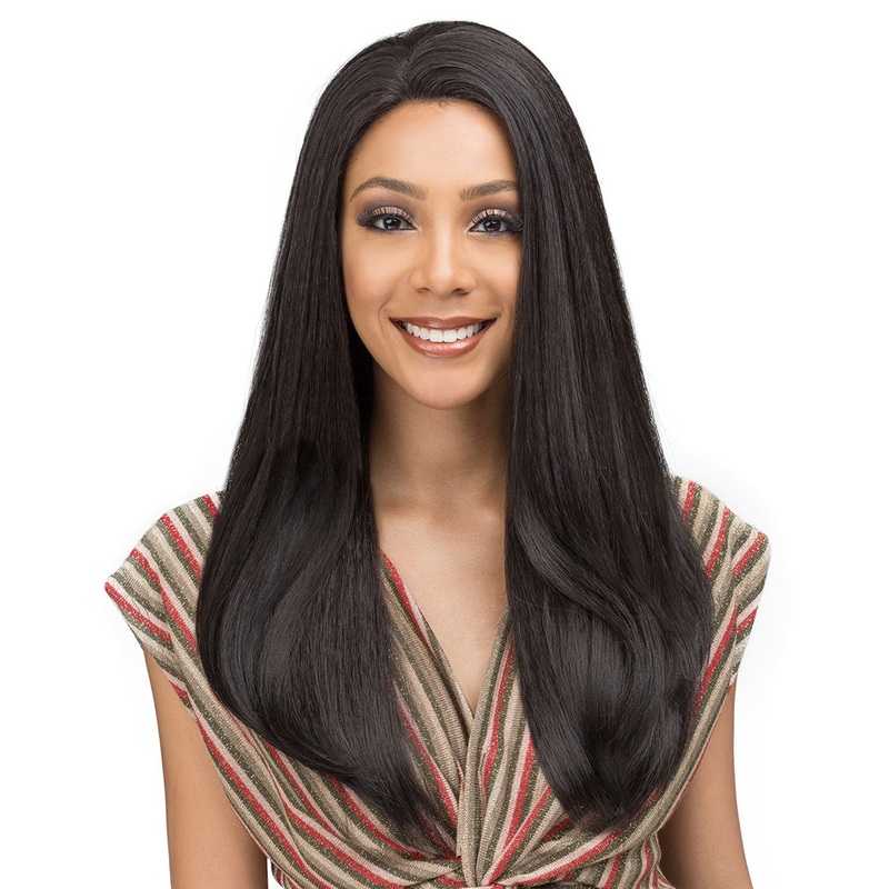 Solana | Lace Front Human Hair Blend Wig by Bobbi Boss 1