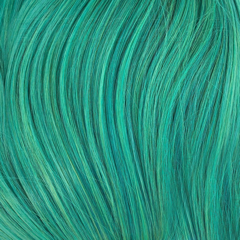 15″ Weft Extension – Clover Green