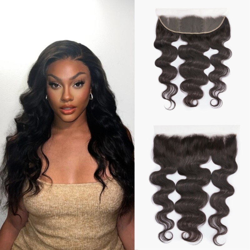 1pc 13×4 Lace Frontal 100% Virgin Human Hair All Textures Body Wave 8
