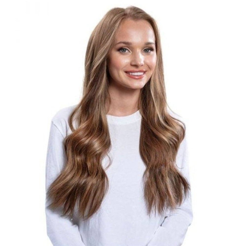 24″ U-Shape Wig Medium Brown Babylight