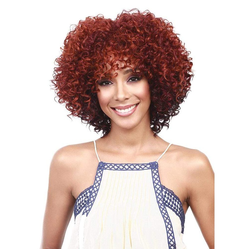 Bobbi Boss Premium Synthetic Wig – M707 Buttercup 1 JET BLACK