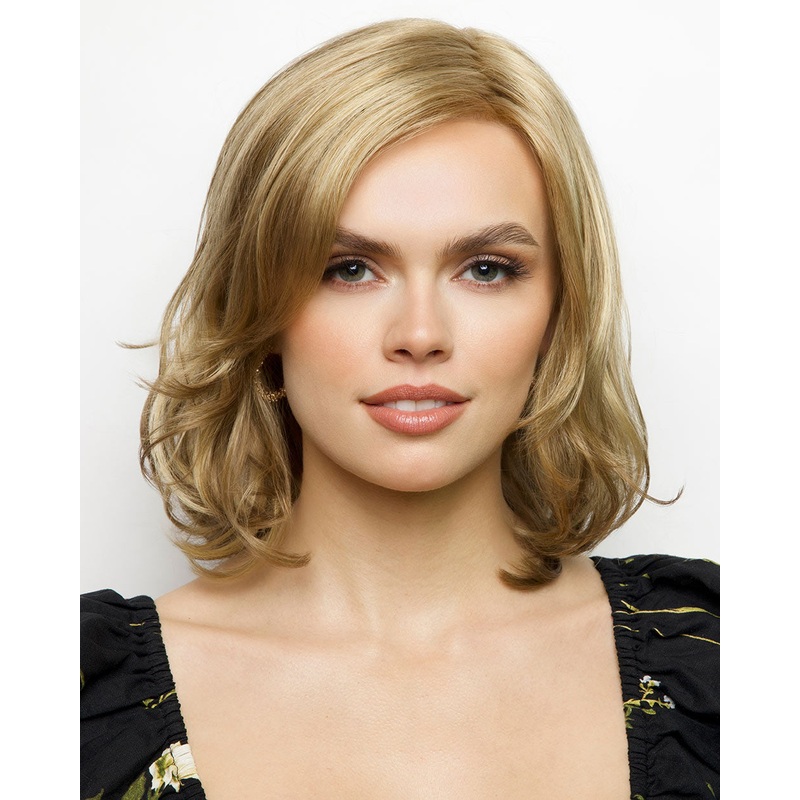 Clara (Exclusive) | Lace Front & Monofilament Part Synthetic Wig by Orchid Golden Truffle Blond