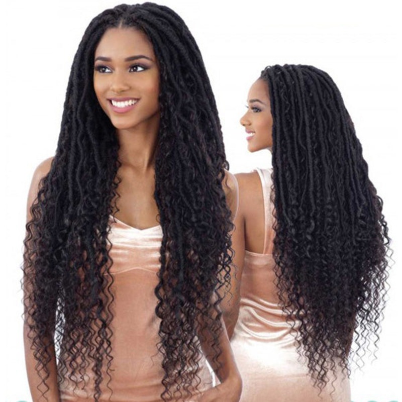 Freetress Equal Synthetic Hand Tied Lace Part Wig – MERMAID LOC 1B