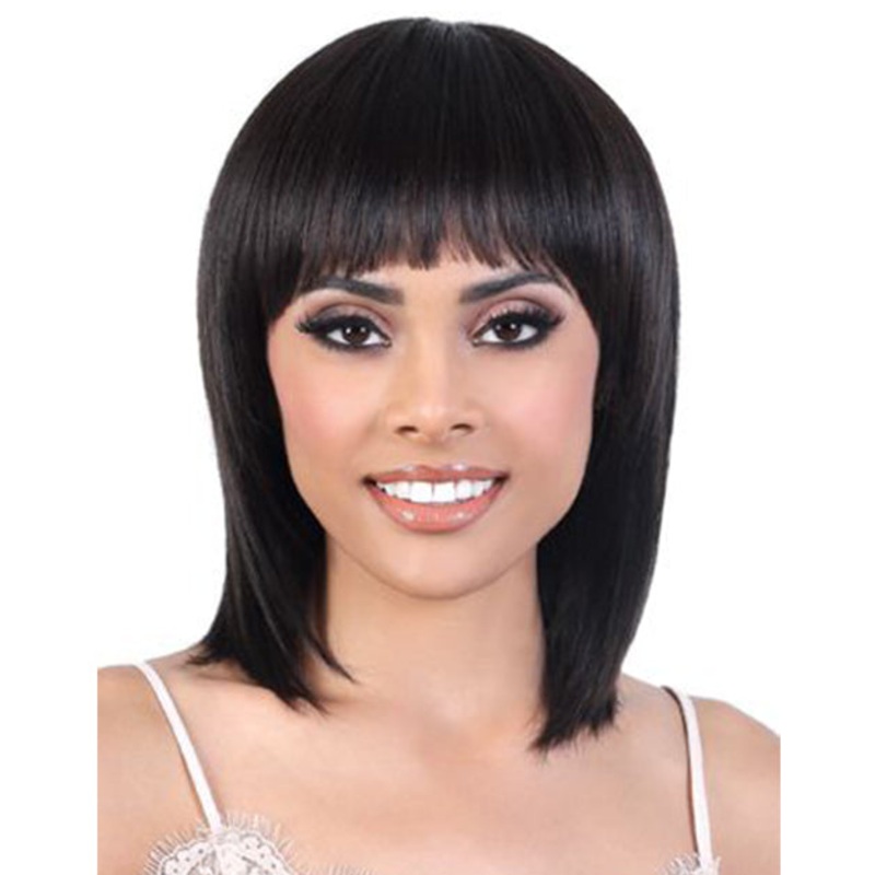 HNB Bella | Remy Human Hair Wig by Motown Tress Natural
