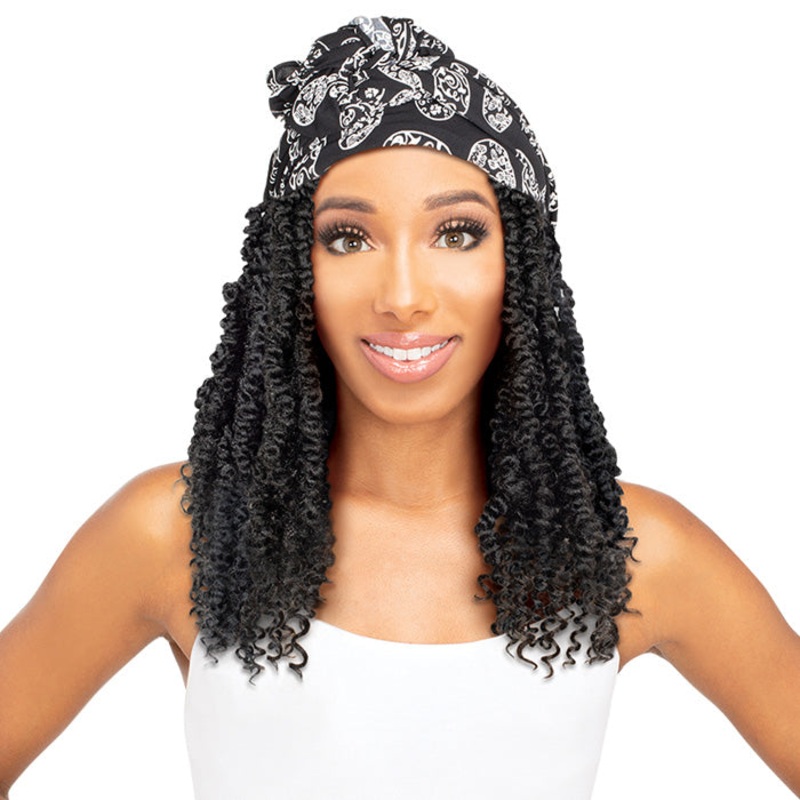 Zury Sis Scarf Wig – SF PASSION TWIST Paisley BK613