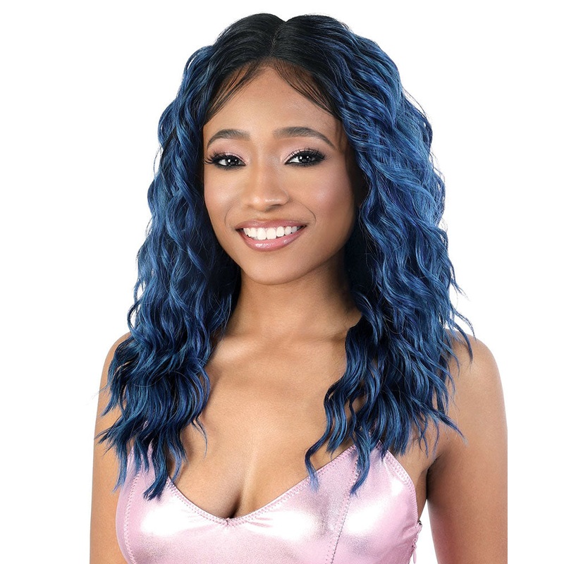 LDP-Spin18 | Lace Front & Lace Part Synthetic Wig by Motown Tress 1