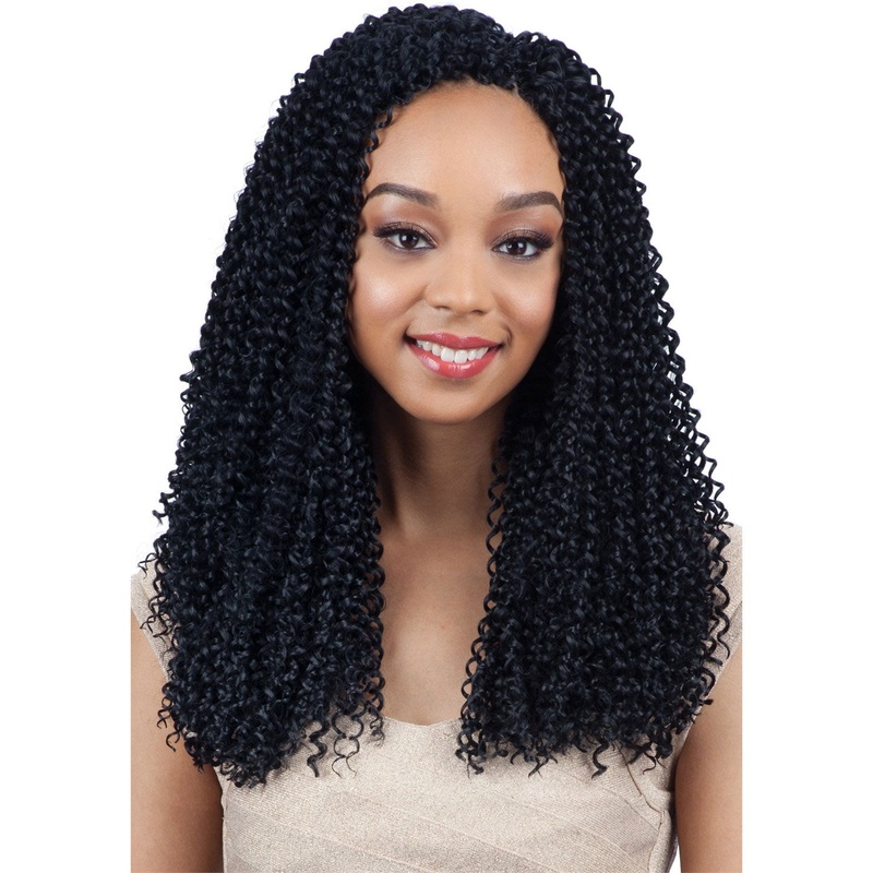 Model Model Glance Braid 3X BOHEMIAN SOUL CURL 14 Inch 2