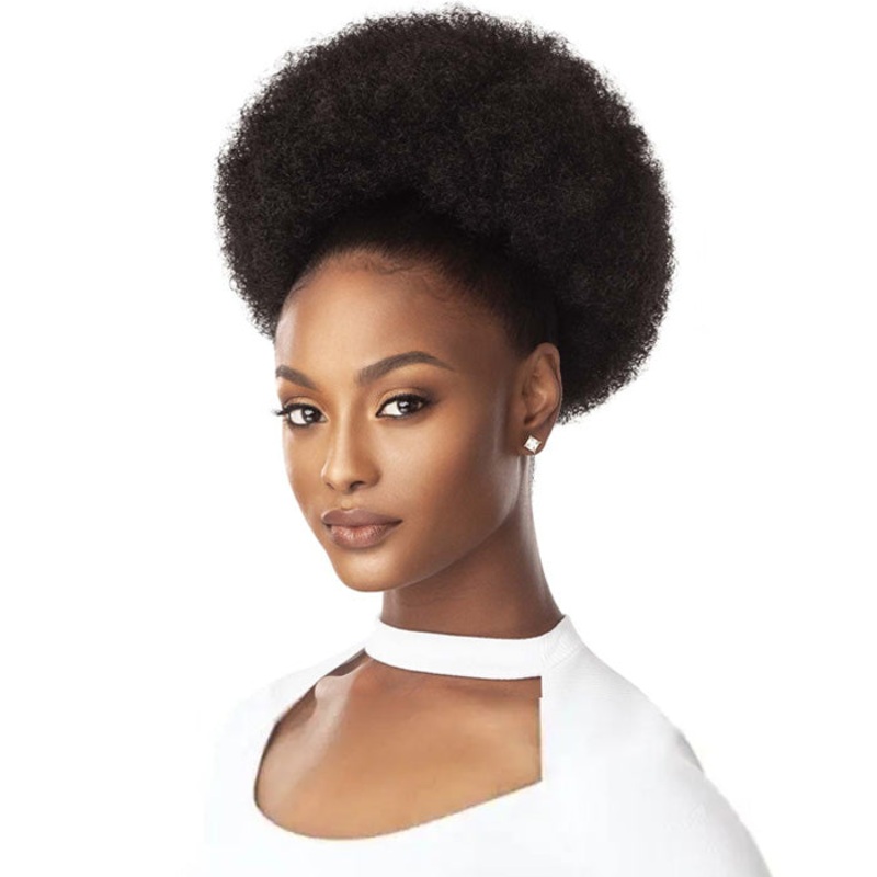 Outre Quick Pony Drawstring Ponytail – AFRO PUFF XL 1