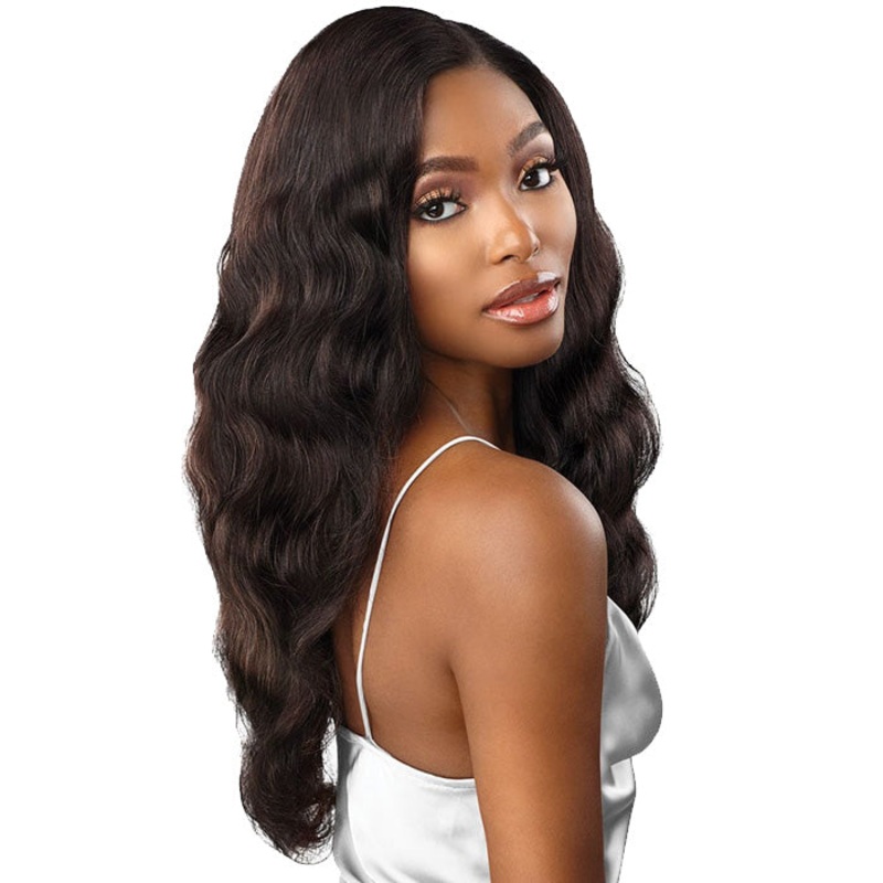 Sensationnel Bare & Natural 100% Virgin Human Hair Lace Closure and 3 Bundles – BODY WAVE 10/12/14 NATURAL/BLACK