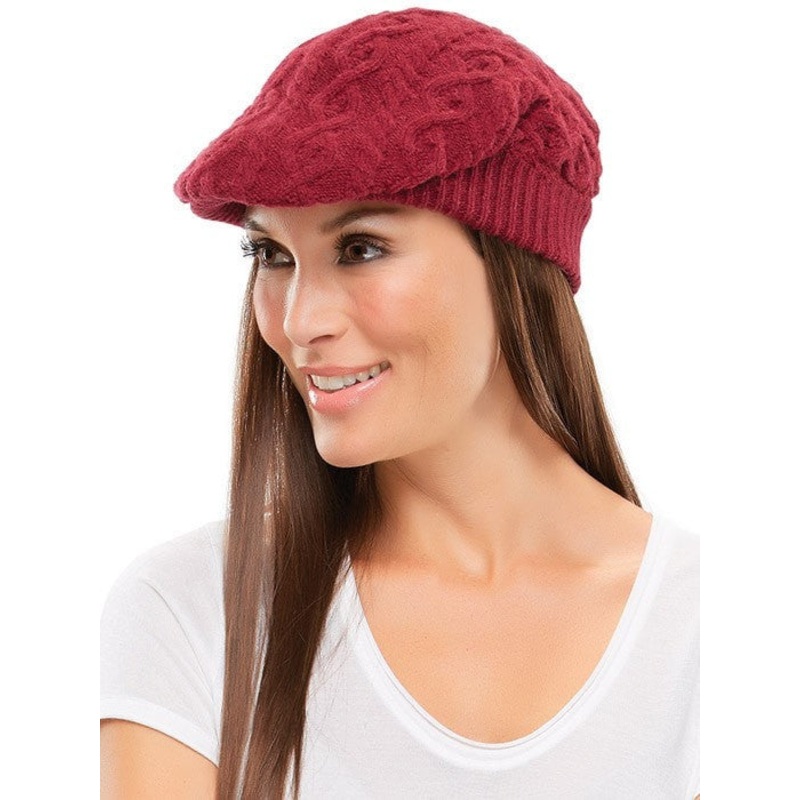 Cable Knit Gatsby Hat | Discontinued Default Title