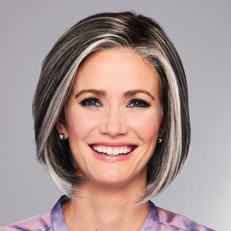 High Society Lace Front Wig by Gabor GL2-6 Black Coffee