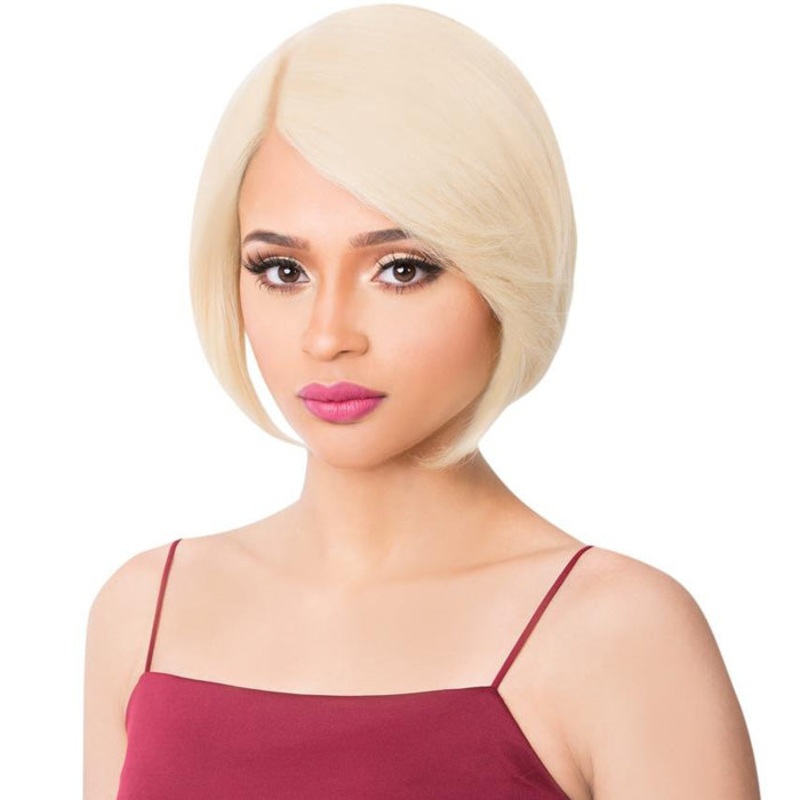 It’s a Wig Human Hair Swiss Lace Front Wig HH S LACE TASHA 1B