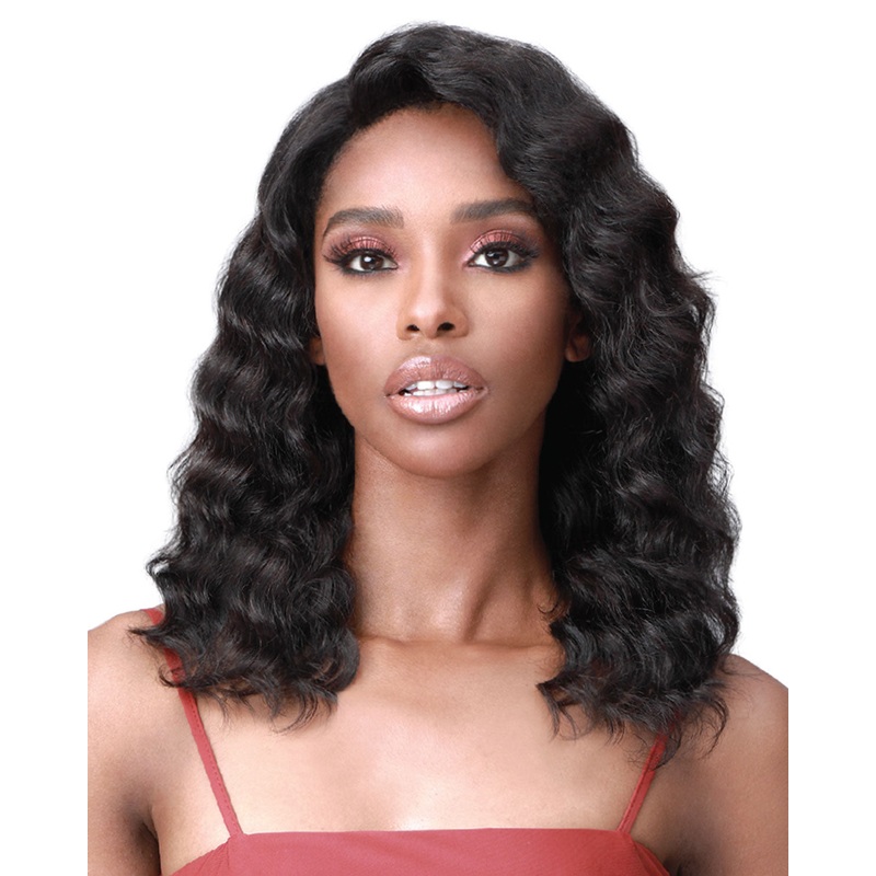 Janel | Lace Front Human Hair Wig by Bobbi Boss Natural