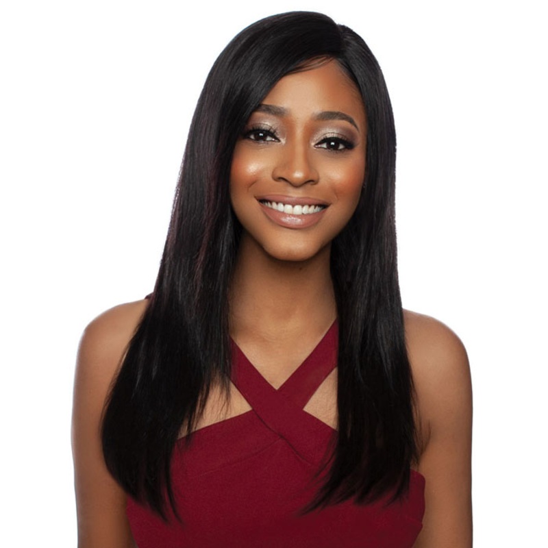 Mane Concept 100% Unprocessed Human Hair HD Lace Front Wig – 11A STRAIGHT 20 NATURAL