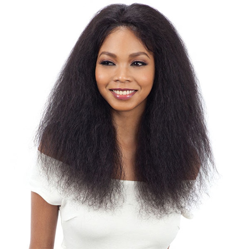 Model Model Brazilian Human Hair Lace Front Wig – BOHEMIAN CURL NATURAL
