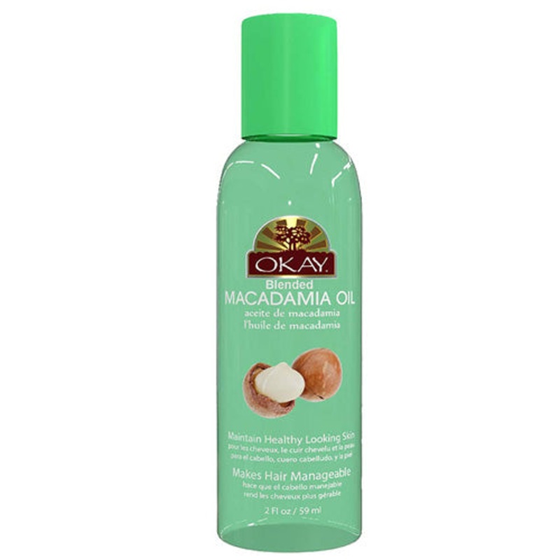 Okay Macadamia Oil for Hair & Skin 2 oz 2 oz