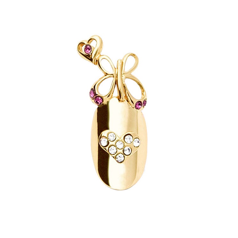 Stephen Nail Jewelry Butterfly (Medium Gold)