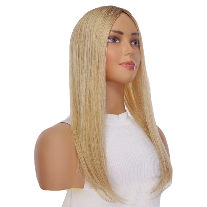 20″ Diamond Mono Top Topper Golden Blonde