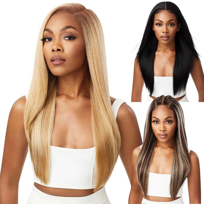 Outre Perfect Hairline 13×6 Lace Frontal Wig – Jaylani 1 JET BLACK