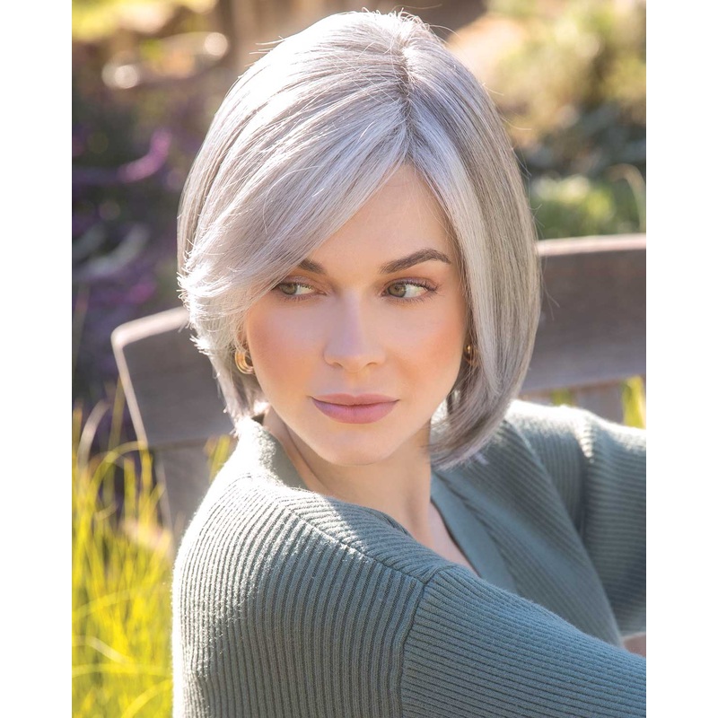 Sybil (Exclusive) | Lace Front & Monofilament Synthetic Wig by Amore Cashmere Brown-SR