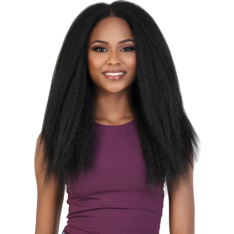 Motown Tress Glam Touch Human Hair Blend 13×4 Glueless HD Lace Wig – HBL.134 SEA 27