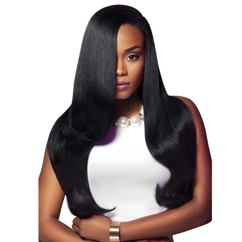 Outre Premium Collection Human Hair New Yaki Weave 10 – 18 Inch 10 C1B/30