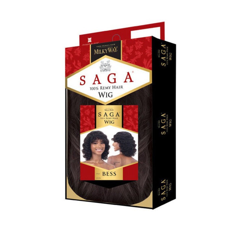 Saga 100% Remy Human Hair Wig – BESS 1