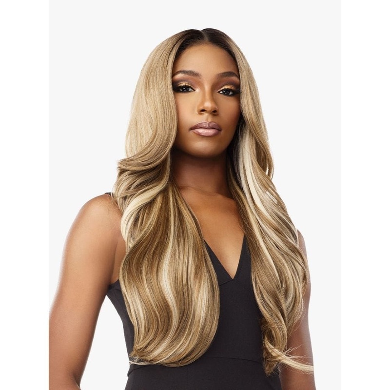Sensationnel Synthetic HD Lace Front Wig – Vice Unit 14 1 JET BLACK