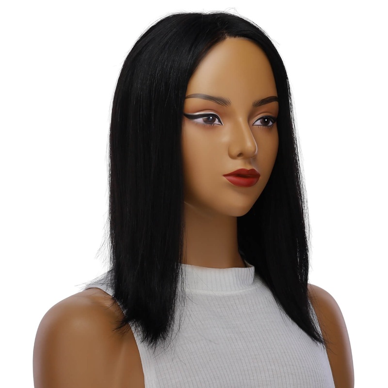16″ Divine Lace Top Topper Jet Black Zig Zag Lace Front
