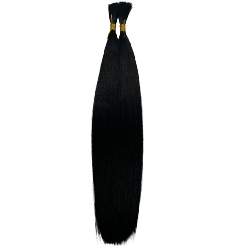 Onyx 100% Human Hair Braiding – YAKI BULK 16/18″ 16 1