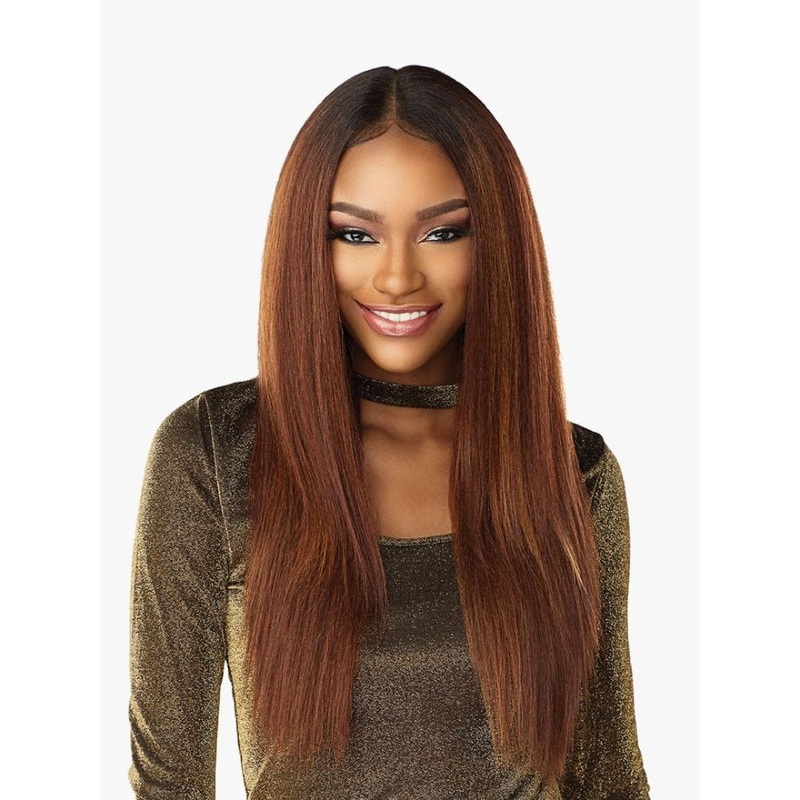 Sensationnel Butta HD Lace Front Wig – Unit 6 1 JET BLACK