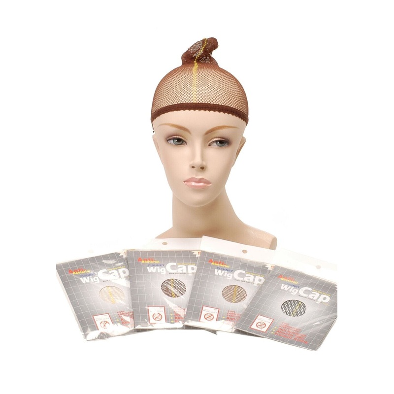 Fishnet Wig Cap by Belle Tress – Antibacterial Wig AntiBac Fishnet cap Black