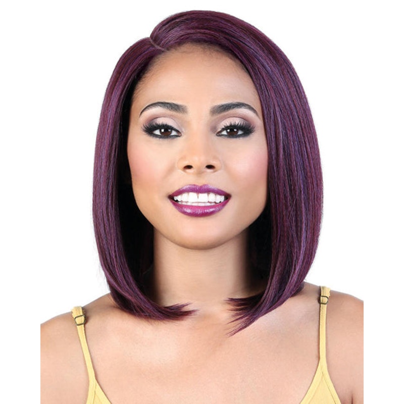 LDP-Curve1 | Lace Front & Lace Part Synthetic Wig by Motown Tress F1B/30