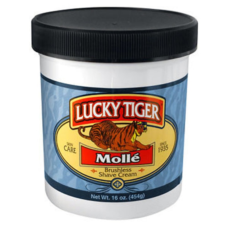 Lucky Tiger Molle Brushless Shave Cream 12 oz