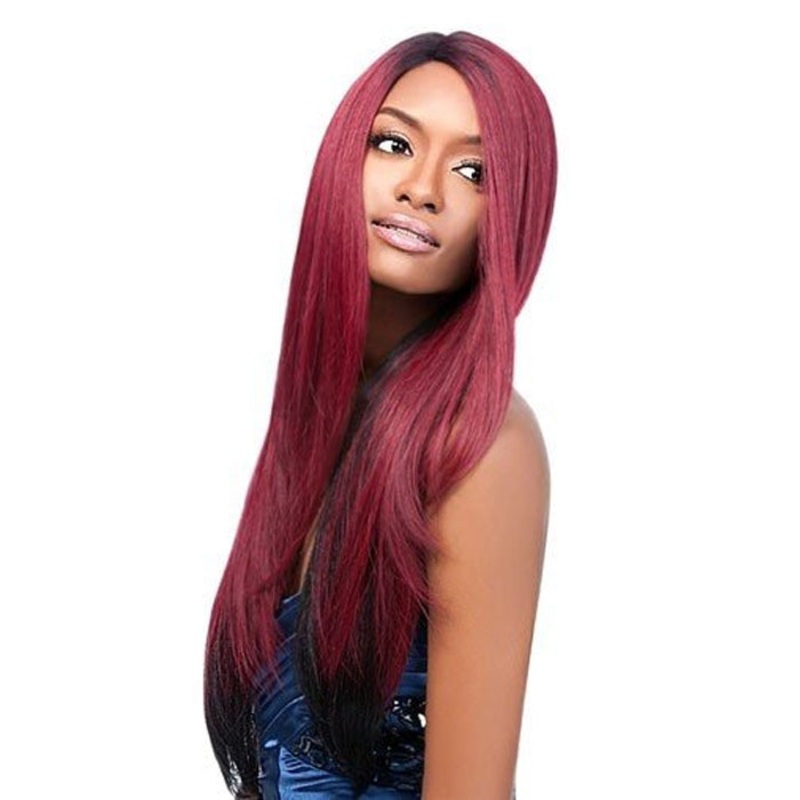 Outre Lace Front Wig Lace L Parting NATURAL YAKI 24 Inch 4