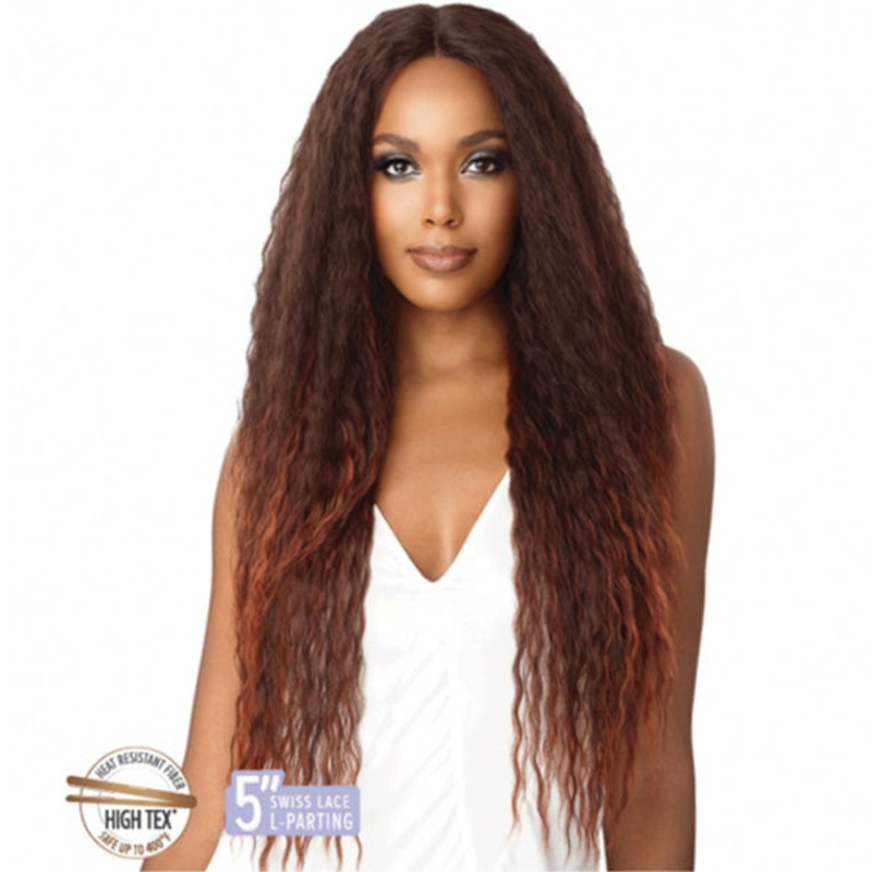 Outre Synthetic Swiss Lace I Parting Lace Front Wig – VIVIEN 2TVIO/WIN